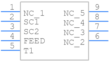 SR4L034-L - Antenova - PCB symbol