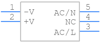 MPM-30-5 - Mean Well - PCB symbol