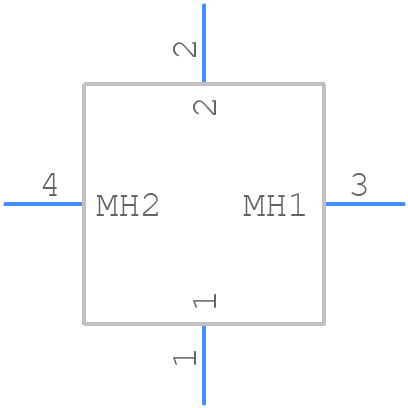 5-1375582-1 - TE Connectivity - PCB symbol