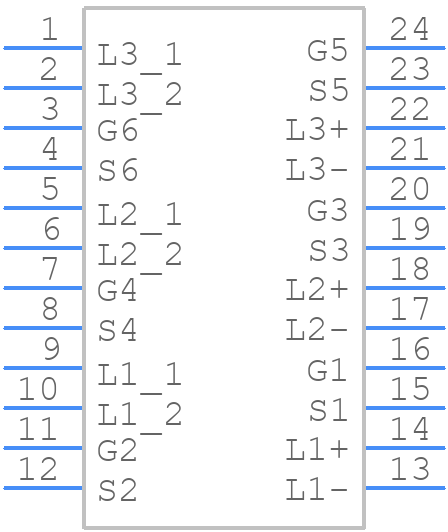 MTI200WX75GD - LITTELFUSE - PCB symbol