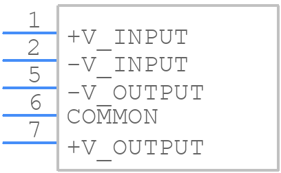 EC2SA24NH - Cincon - PCB symbol