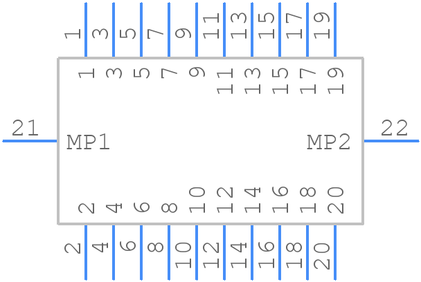 2-1734741-0 - TE Connectivity - PCB symbol