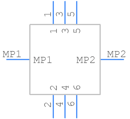 1734741-6 - TE Connectivity - PCB symbol