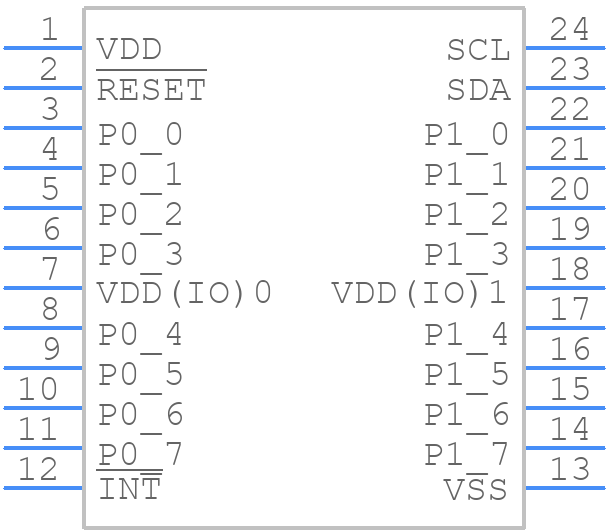PCA9575PW1,118 - NXP - PCB symbol