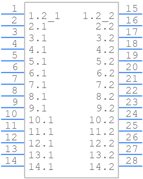 6-1775444-4 - TE Connectivity - PCB symbol