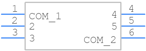SSCQ110100 - ALPS Electric - PCB symbol