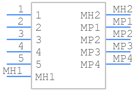 1734035-2 - TE Connectivity - PCB symbol