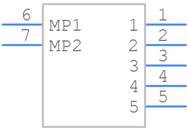 2367196-5 - TE Connectivity - PCB symbol