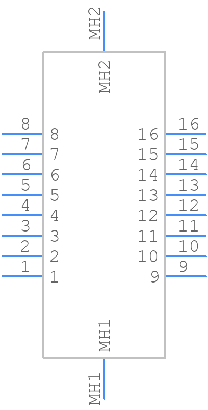 174975-1 - TE Connectivity - PCB symbol