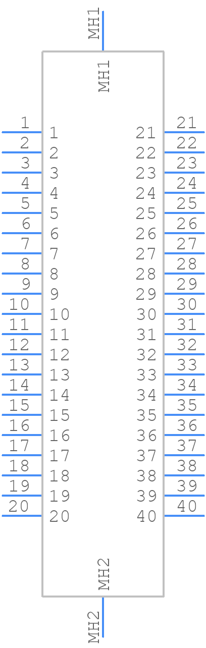 1-1379602-1 - TE Connectivity - PCB symbol