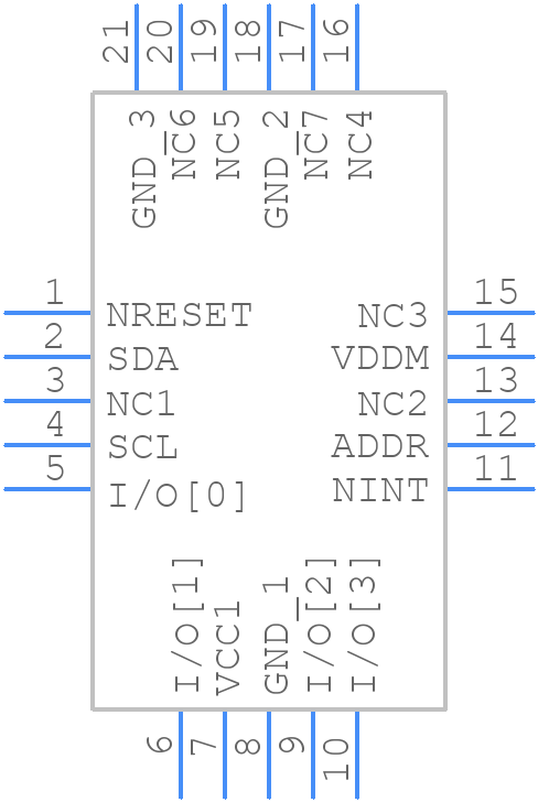 SX1501I087TRT - SEMTECH - PCB symbol
