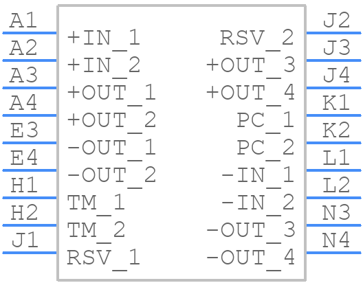 BCM48BF240T300A00 - VICOR - PCB symbol