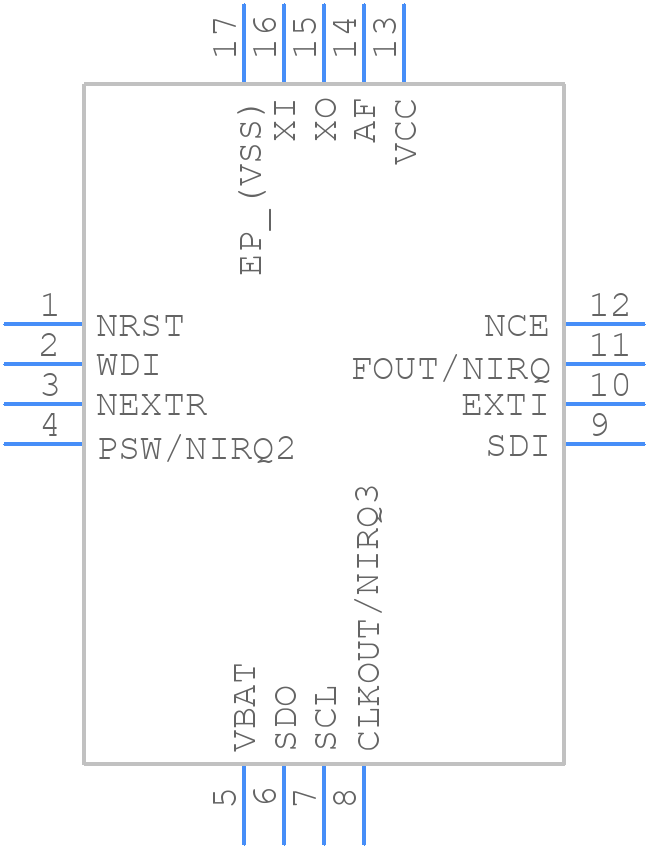 AM1815AQ - Ambiq Micro, Inc. - PCB symbol