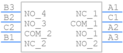 SS-10-23NP-LE - Nidec Copal - PCB symbol