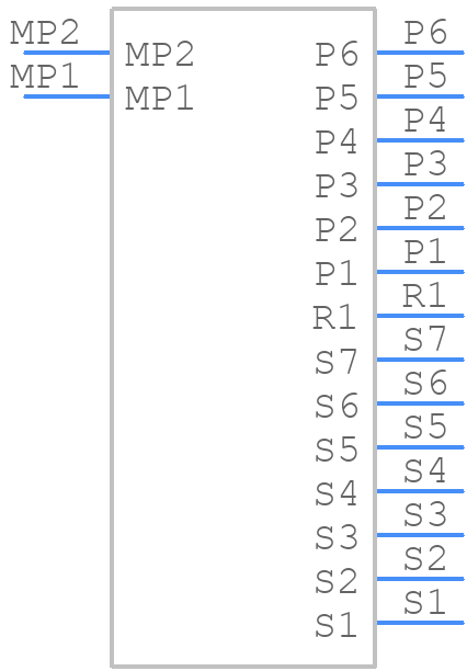 1735418-1 - TE Connectivity - PCB symbol