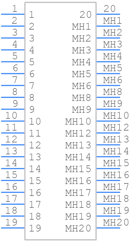 1932605-1 - TE Connectivity - PCB symbol