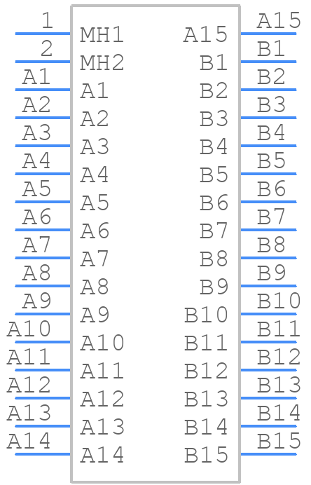 1-2271888-5 - TE Connectivity - PCB symbol