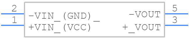THL 10-2412 - Traco Power - PCB symbol
