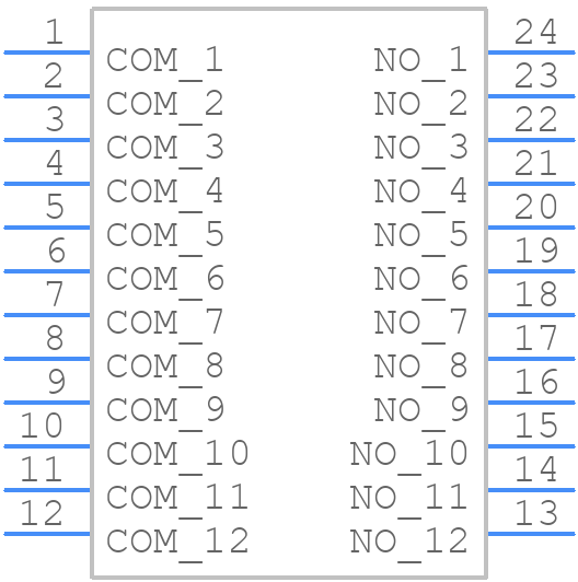 DP-12UT-Q - Diptronics - PCB symbol