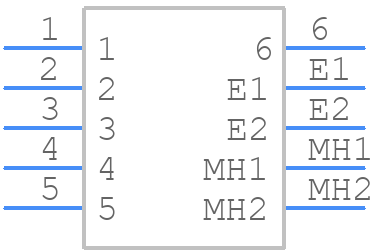 SDS-60J - Same Sky - PCB symbol