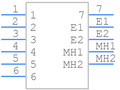 SDS-70J - Same Sky - PCB symbol