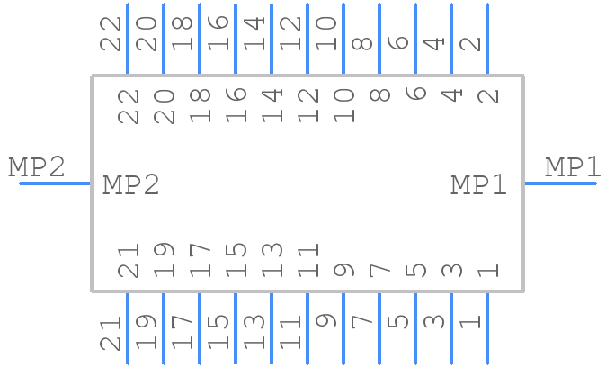 213227-2210 - Molex - PCB symbol