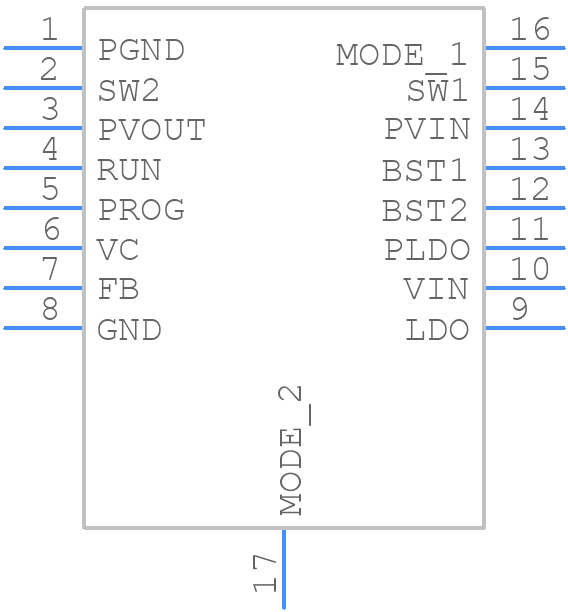 LTC3114IDHC-1#WPBF - Analog Devices - PCB symbol