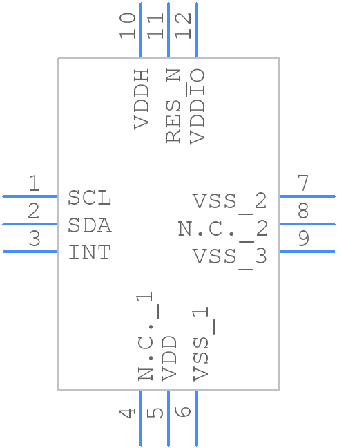 ZMOD4410AI1V - Renesas Electronics - PCB symbol