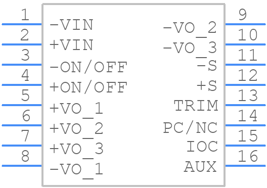 VFB600-D48-S12 - CUI Inc. - PCB symbol