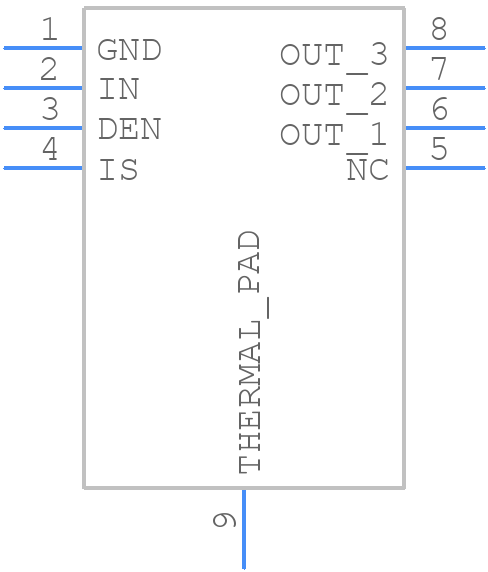 BTS52001ENAXUMA1 - Infineon - PCB symbol