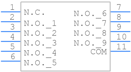 MA05L1NCGF - LITTELFUSE - PCB symbol