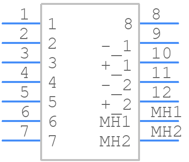 MRJR-9481-MC - Amphenol - PCB symbol