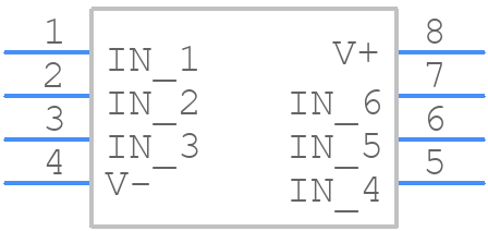 SP721ABTG - LITTELFUSE - PCB symbol