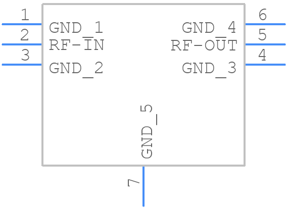 KAT-5+ - Mini-Circuits - PCB symbol