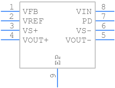OPA862IDTKR - Texas Instruments - PCB symbol