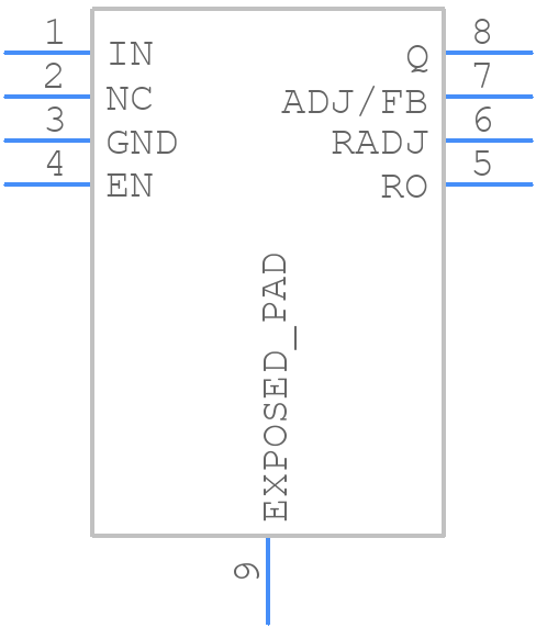 TLS208D1EJV33XUMA1 - Infineon - PCB symbol