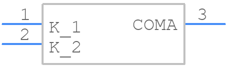 BAT54A_R1_00001 - PANJIT - PCB symbol