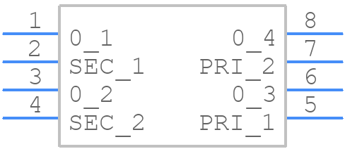 VTX-120-5412-406 - VIGORTRONIX - PCB symbol