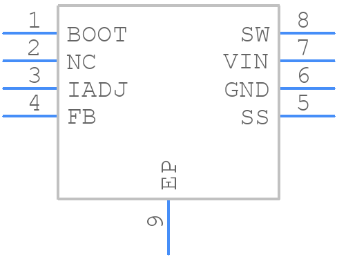 LM22673MRE-5.0 - Texas Instruments - PCB symbol