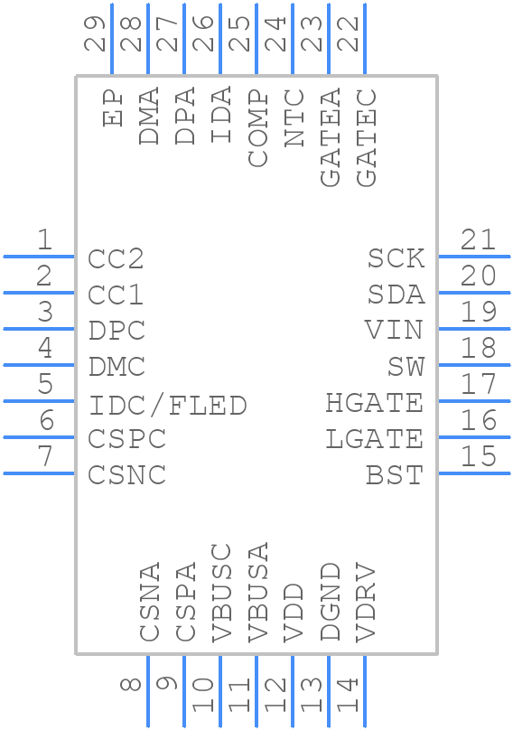 SW3518S - ISMARTWARE - PCB symbol
