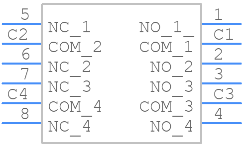 76SD02ST - Grayhill - PCB symbol
