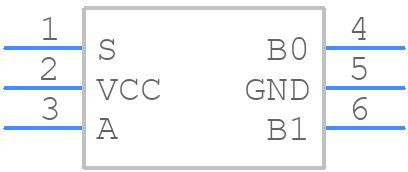 FSA6157L6X - onsemi - PCB symbol