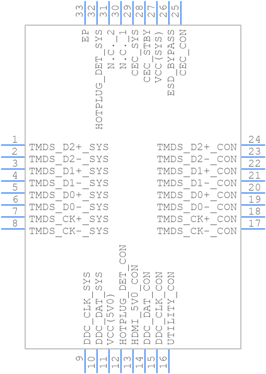 IP4786CZ32 - Nexperia - PCB symbol