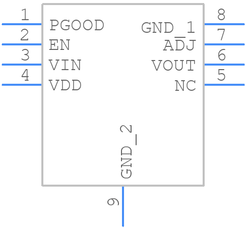 RT9018B-15ZSP - RICHTEK - PCB symbol