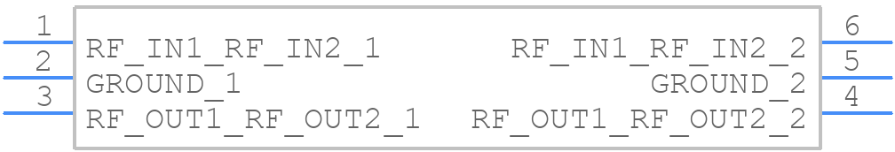 DLFCN-290+ - Mini-Circuits - PCB symbol
