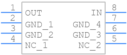 LM2936QMX-3.3/NOPB - Texas Instruments - PCB symbol