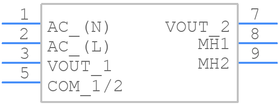 TMP 30212 - Traco Power - PCB symbol