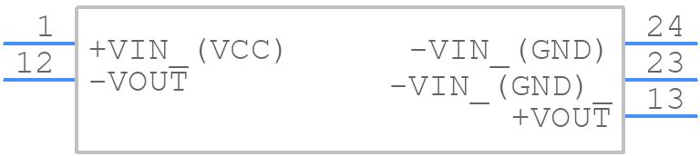 THM 10-1211 - Traco Power - PCB symbol
