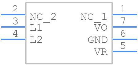 BPSX 1-14-50 - BIAS Power - PCB symbol