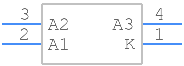 LCBE6SG-AABB-2J8L - ams OSRAM - PCB symbol